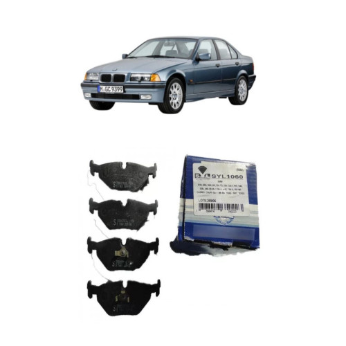 Pastilha de Freio Traseira da BMW Serie 3 Pastilha de Freio Traseira da BMW Serie 3