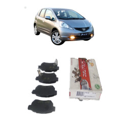 Pastilha de Freio Traseira do Fit 09/.../Civic 92/... Sistema Akebono