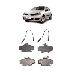 Pastilha de Freio Dianteira do Clio/Megane C/Alarme