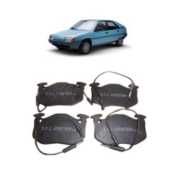 Pastilha de Freio Dianteira Citroen BX 1.4/1.5/1.6 1983/... 