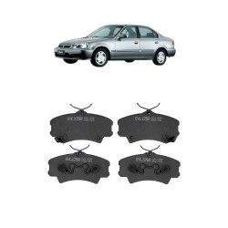 Pastilha de Freio Dianteira Civic 1.7 16V 2000/... Civic 1.6 16V 1998/2000