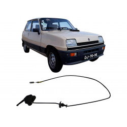 Cabo de Abertura do capô do Renault 5 (1250mm)