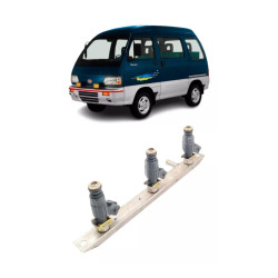 Flauta com Bico Injetor da Towner MPI 0.8 6v 98/03